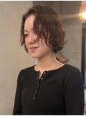 ショート　パーマ