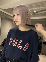 シーンヨコハマ 横浜店(SCENE yokohama)&nbsp;ボブ/ホワイトベージュ
