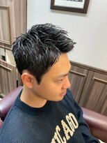 ミリオンバックス 御徒町店(Million Backs)&nbsp;御徒町/リバースセンターパート/ニュアンスパーマ/ダウンバング