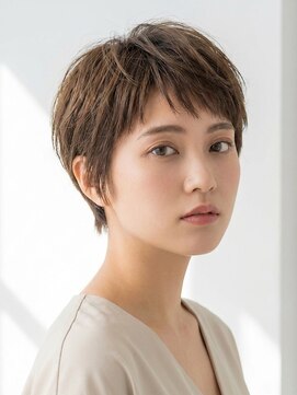フープ 川越(hoop) ベリーショート×白髪ぼかし