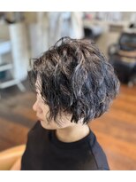 ヘアーシシス(Hair sisis)&nbsp;ミディアムショートミックスパーマ