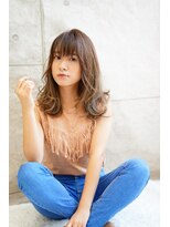 ネオリーブアーチ 武蔵小山店(Neolive arch)&nbsp;*。　ゆるカールで無造作可愛いミディ　【neolive　ａｒｃｈ】