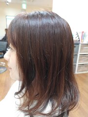 [Thanks  hair]伸ばしかけ×毛先カール