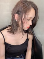 カームリーヘアー(calmLY HAIR) 前髪/アンブレラカラー/こなれミディ/イメチェン/ウェーブパーマ