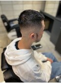 クロップワイルドツーブロックスキンフェード