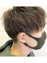 フラバー(flover)&nbsp;【Miyuki】セミウェットパーマ風刈り上げマッシュショート