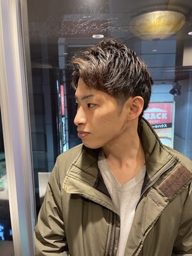 ヒロギンザ 六本木店(HIRO GINZA) ツーブロックショート 理容室/美容室/六本木