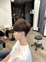 パペル(PAPEL)&nbsp;メンズ似合わせメンズカット＋グレイジュ系カラー