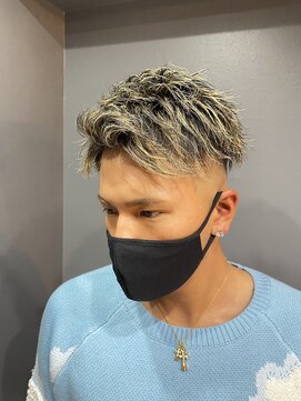 メンズ ラピス(Men's Lapis) ハイライトアップバング