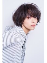 ユニックス モザイクモール港北店(UNIX)&nbsp;【UNIX港北店】無造作ショートボブ#くせ毛風#ニュアンスパーマ