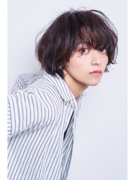 ユニックス モザイクモール港北店(UNIX) 【UNIX港北店】無造作ショートボブ#くせ毛風#ニュアンスパーマ