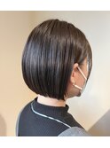 【CASA.mio】ダークグレーミニボブ