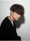 パーマ風マッシュ