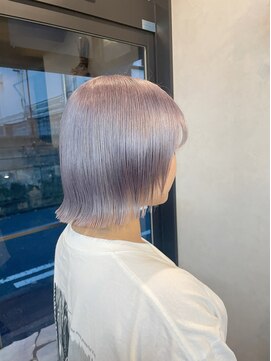 エンカウントバイマハロ 千葉(encount by mahalo) シルバーラベンダー/[千葉駅/ダブルカラー/ケアブリーチ］