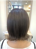 イルミナカラー/切りっぱなしボブ/外ハネ/福原遼華