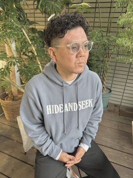 ダブル(W) 【hair salon W】メンズスパイラルパーマ