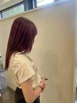 ヘアーメイク ヴェルダ(Hair make VERDA)&nbsp;☆ベリーピンクミディアムstyle☆