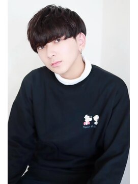 ソイクフ 四条大宮店(SOY-KUFU) アッシュブラックマッシュパーマ