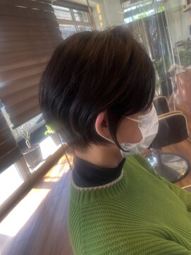 シークヘアー 大野城店(Chic HAIR) ゆとりショート/ショートボブ/白髪ぼかし