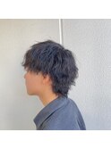 <翁長孝輔>メンズハードパーマ/黒髪メンズマッシュパーマ