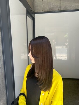 ヘアサロン アウラ(hair salon aura) 透明感カラー
