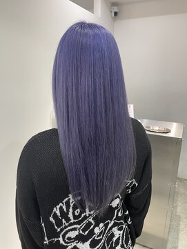 クラン バイ ナチュラル(clan by Natural) ブルーラベンダー/ハイトーンロング @seiji_1027_