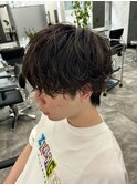 ゆるめシャドウパーマ