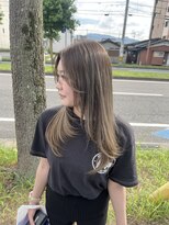 ヘアサロンラルガ 下曽根店(Hair salon Raruga)&nbsp;レイヤーカット、デザインカラー