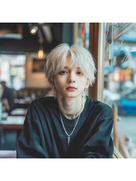 エクシア 西梅田店(EXCIA) ハイトーンマッシュウルフ