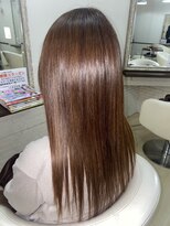 ジア ヘアーアンドネイル 髪質改善ストレートand酸性トリートメント