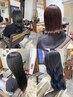 【香りも楽しめる】カット+カラー+ミルボントリートメント+スチーム￥10000