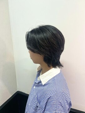 アオ(AO。) ショートウルフ/ウルフヘア/レディースウルフ