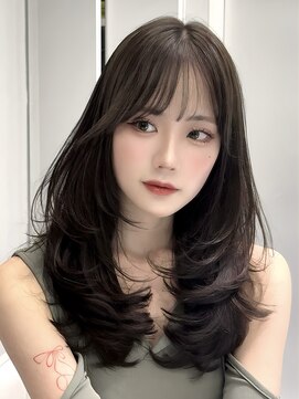 レディアル 渋谷(REDEAL) 韓国ヘア/ブリーチ/暖色カラー/ワンホン【レイヤー/渋谷】