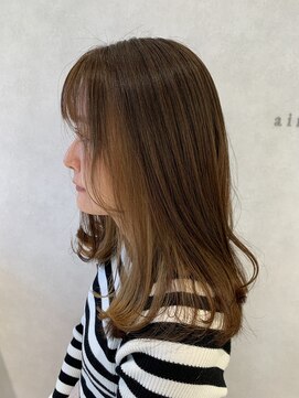 エメ バイ ヘアーポケット(aimer by hair pocket) *+aimerが叶える... 大人インナーカラー