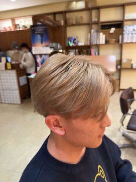 リーガ 荒井店(RIHGA) 外国人風ブロンドカラー