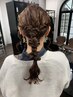 【パーティヘアセット】ハーフアップ、ダウンスタイル〈高円寺/ヘアセット〉