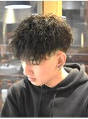 スペインカール/スパイキーショート/フェザーパーマ/河原町三条K