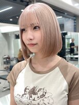 サンクマーケット 渋谷(cinq MARKET) 初めてのダブルカラーに人気のミルクティーベージュカラー
