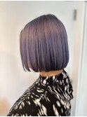 20代30代40代◎似合わせカット夏グレージュボブ