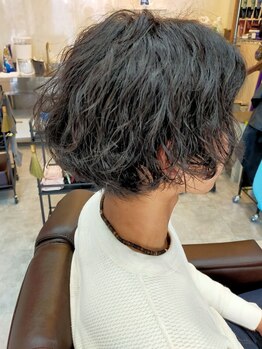 ザ バーバー マツモト(THE BARBER MATSUMOTO)の写真/【千歳駅から車で5分♪】メンズパーマも得意なTHE BARBER MATSUMOTOで、新しいスタイルに挑戦できる★