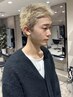 【MENS人気No.1】 カット+シャンプー+マイクロバブル＋眉カット ￥5500