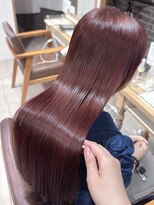 プラグ バイ ネオリーブ(plug by neolive) 暗めカラー×髪質改善[髪質改善/縮毛矯正/韓国]T