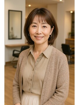 ヘアークラフト サン 住吉店 [ヘアークラフトサン] 大人女性おすすめ◎ふんわりボブスタイル