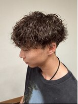 ニアウ 高崎店(Niau)&nbsp;メンズツイストスパイラルパーママッシュ群馬高崎眉毛韓国