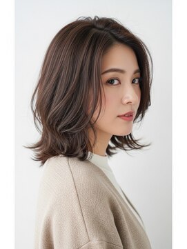 ライフイズ 磐田本店(Life is...) #磐田 ふんわりくびれボブ