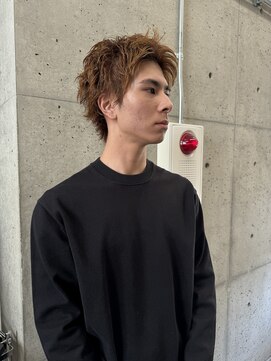 yosuke 平成短髪スタイル　メンズブラウンカラー