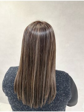 ハイライト/ダブルカラー/白髪ぼかし/ブリーチ/越谷
