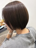 ラソヘアー(Laso hair)&nbsp;柔らかオリーブブラウン×ボブ