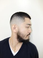 メリケンバーバーショップ トーキョー(MERICAN BARBERSHOP TYO) メンズカットクロップバーバースタイルスキンフェード