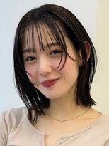 アイトーキョーエス 渋谷(AI TOKYO S) レイヤーボブ/オリーブベージュ/結べるボブ